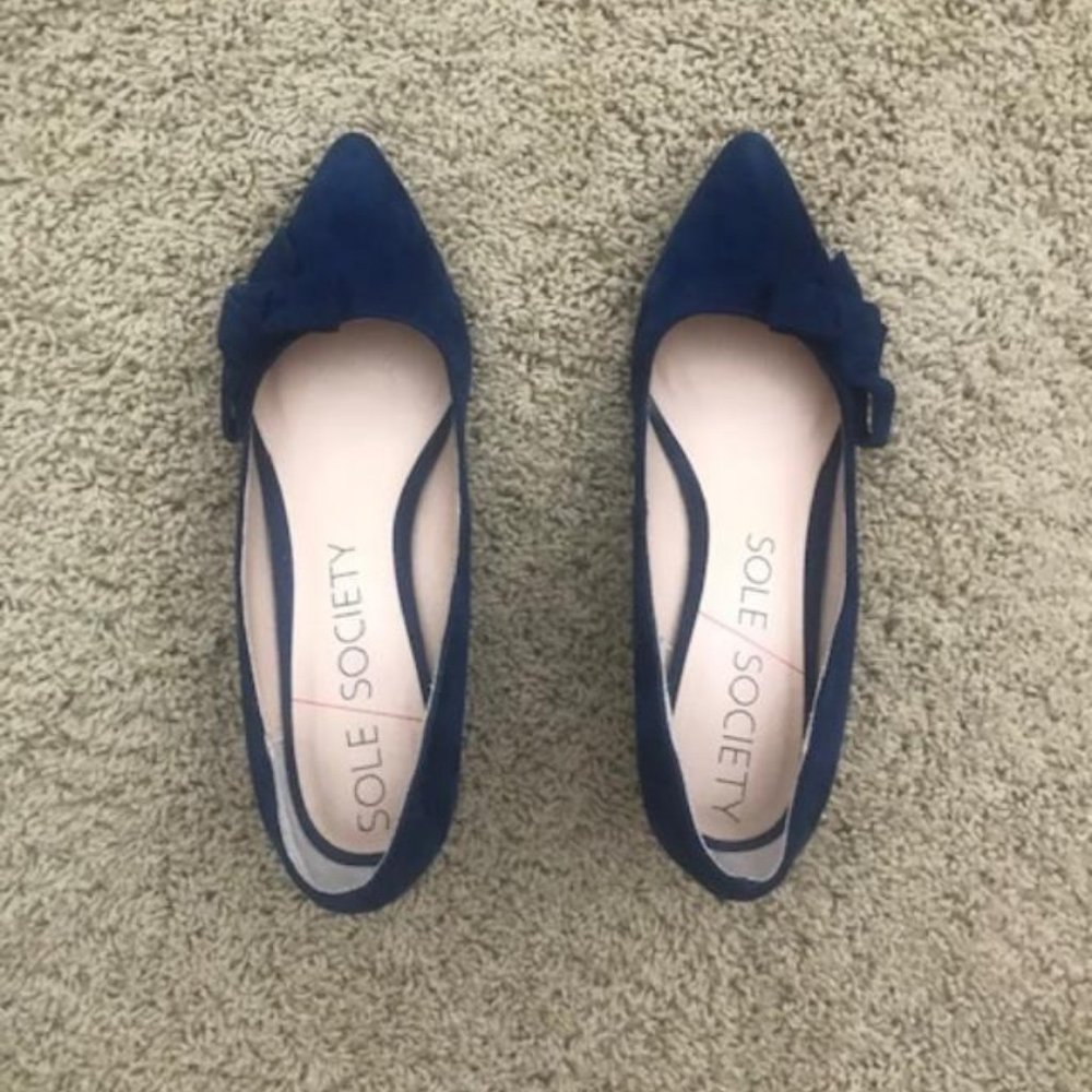 Sole Society Indigo Wedges!